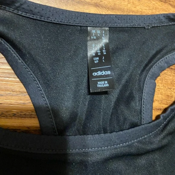 Black Adidas Tank Top - Picture 2 of 8